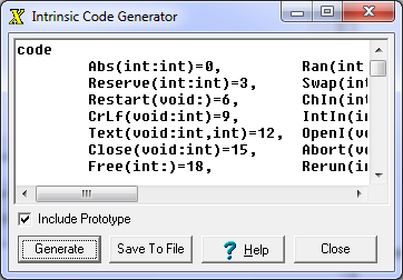 IntrinsicGenerator