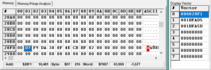 MemoryAnalysis