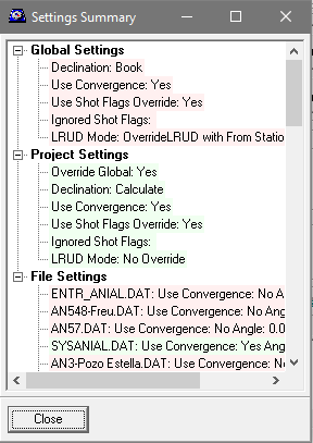 SettingsSummary